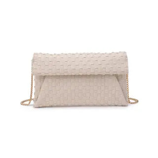 Priscilla Woven Clutch