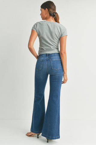 Just USA High Rise Flare Jeans