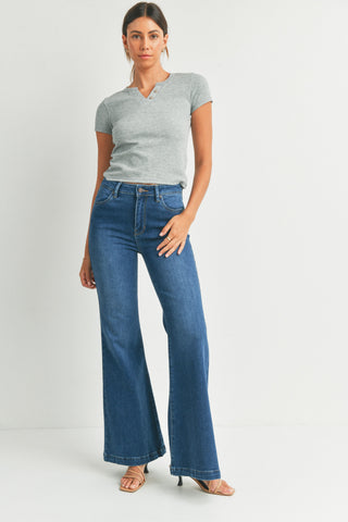 Just USA High Rise Flare Jeans