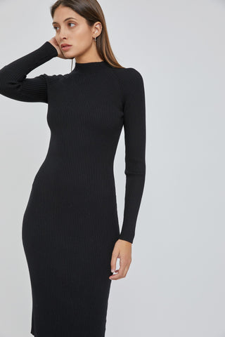 The Allie Fitted Ribbed Dress