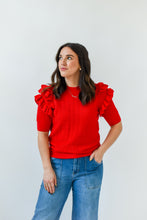 Load image into Gallery viewer, Cherry On Top Short Sleeve Sweater
