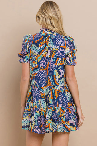 Hot Tropic Tiered Dress