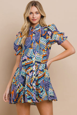 Hot Tropic Tiered Dress