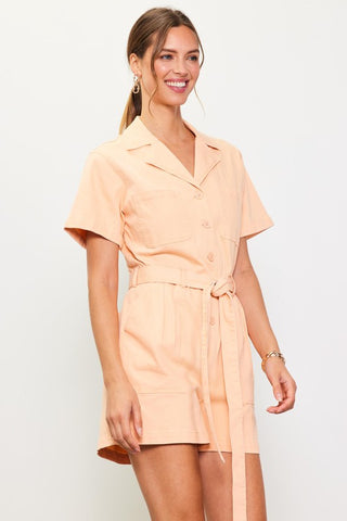 Perfectly Put Together Utility Romper