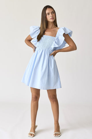 Gianna Tie Back Babydoll Dress