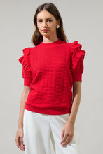 Load image into Gallery viewer, Cherry On Top Short Sleeve Sweater
