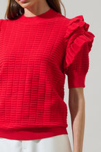 Load image into Gallery viewer, Cherry On Top Short Sleeve Sweater
