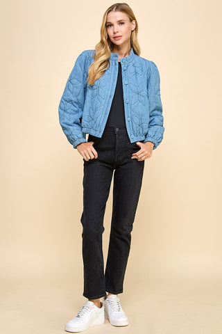 Denim Dreamer Quilted Jacket