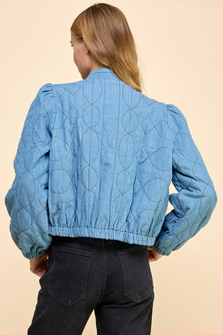 Denim Dreamer Quilted Jacket