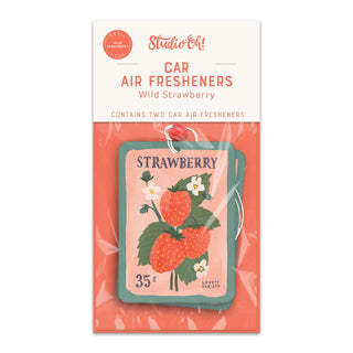 Strawberry Seeds Air Freshener Set