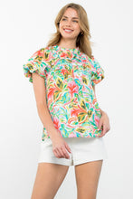 Load image into Gallery viewer, Sunny Side Floral Print Top
