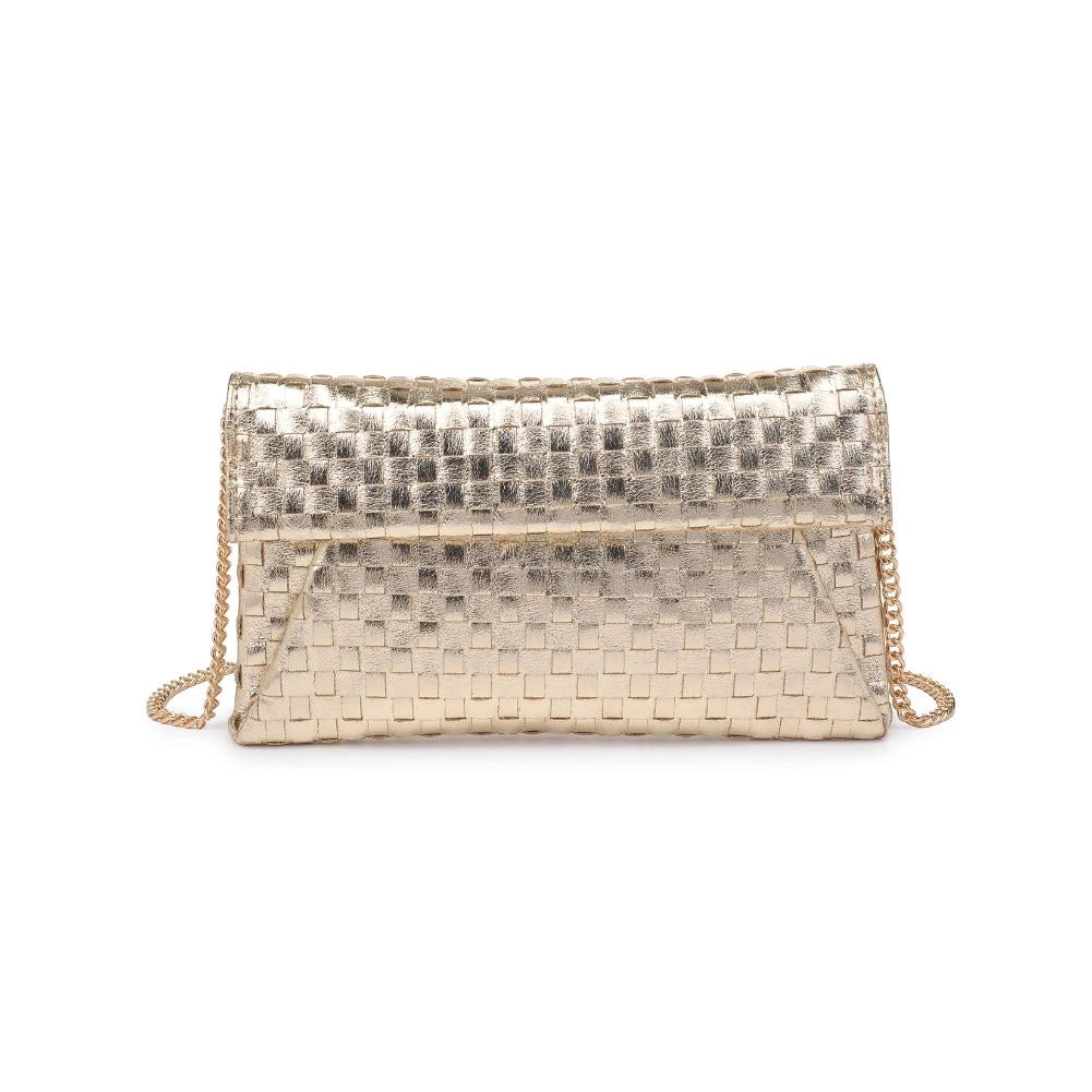 Priscilla Woven Clutch