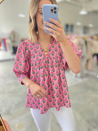 Rosie Posie Petals Top