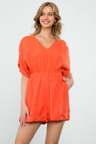 Orange You The Sweetest Romper