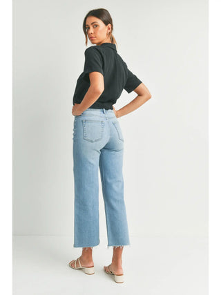 JBD Slim Wide Leg Jeans