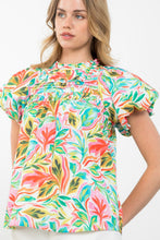 Load image into Gallery viewer, Sunny Side Floral Print Top
