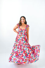 Load image into Gallery viewer, Red Petal Perfection Maxi Dress
