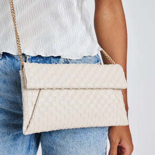 Priscilla Woven Clutch