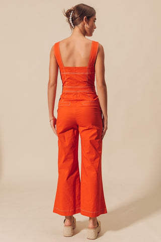 Social Styles Wide Leg Jumpsuit