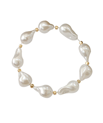 Baroque Pearl Stretch Bracelet