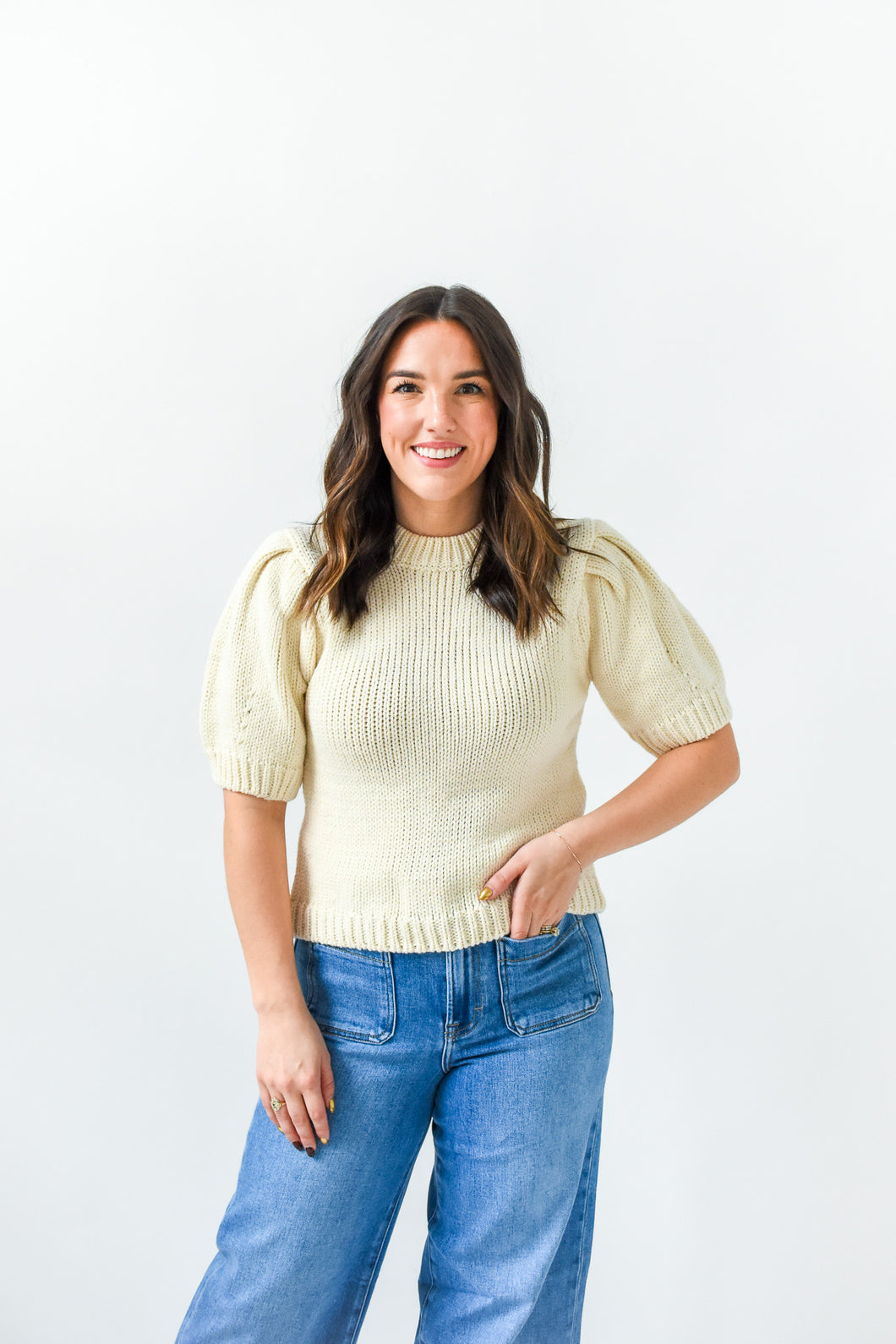 Short And Sweet Sweater Top