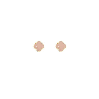 Enamel Clover Studs