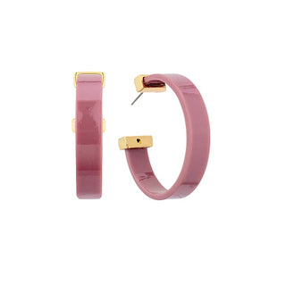 Edge Gold Wide Open Hoops