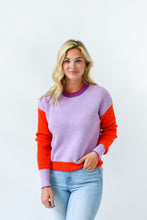 Load image into Gallery viewer, Winning Colors Contrast Sweater
