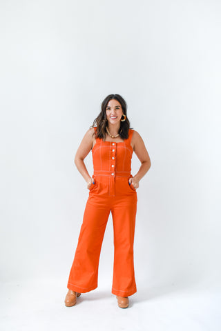 Social Styles Wide Leg Jumpsuit