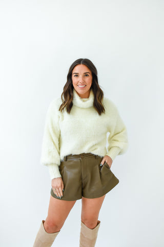 Winter Whisper Cropped Sweater