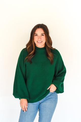 Live Cozy Dolman Sleeve Sweater