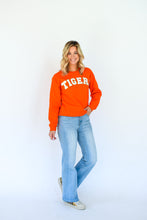 Load image into Gallery viewer, Get Riled Up Glitter Tigers Sweatshirt
