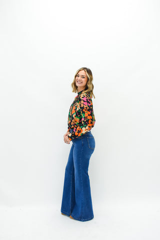 Just USA High Rise Flare Jeans