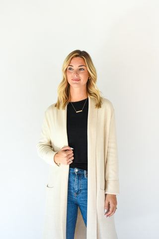 Kickin Knit Open Cardigan