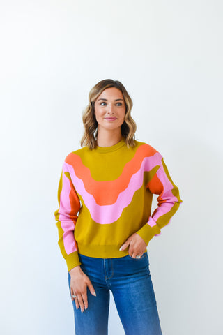 Spice It Up Multicolored Sweater