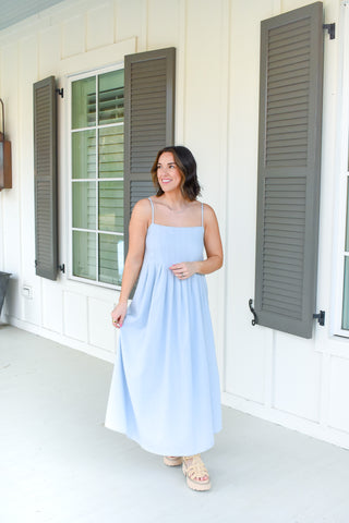 Lush In Linen Maxi Dress