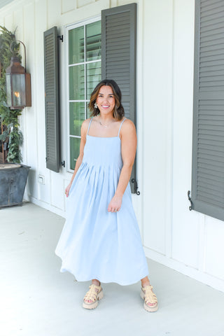 Lush In Linen Maxi Dress