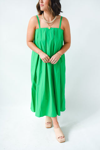 Peas And Thank You Poplin Dress