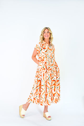 Summer Dreams Button Up Maxi Dress