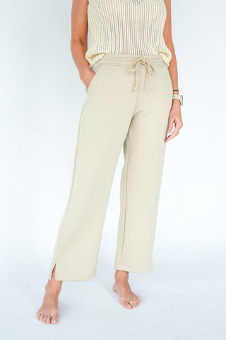 Style A Glance Crop Scuba Pants