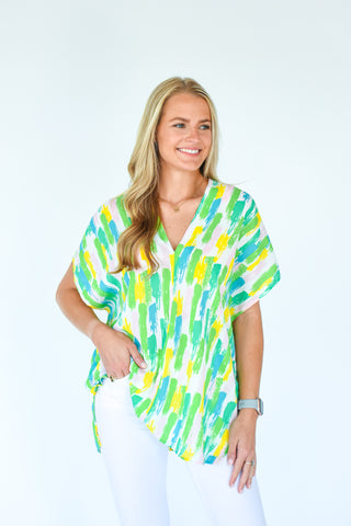 Willow V-Neck Tunic Top