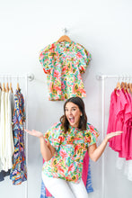 Load image into Gallery viewer, Sunny Side Floral Print Top
