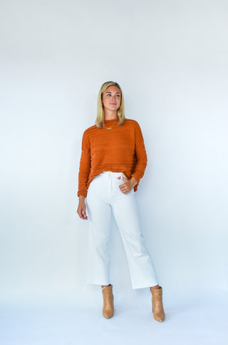 Easy Come Easy Go Textured Sweater