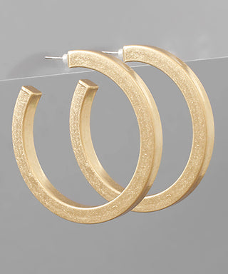 2" Thick Brass Hoops