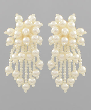 Pearl Fringe Earrings