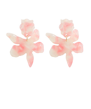 Flower Acetate Earrings