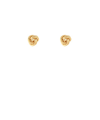 Gold Dipped Knot Studs