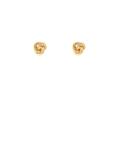 Gold Dipped Knot Studs