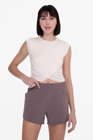 Overlay Tencel Cropped Tank