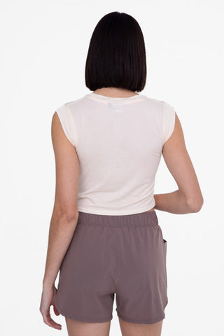 Overlay Tencel Cropped Tank